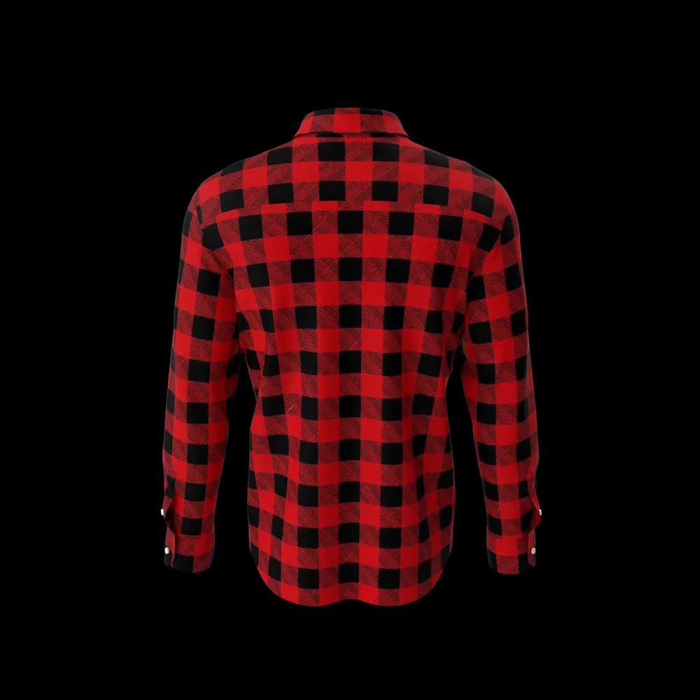 Man Plaid Shirt - 3