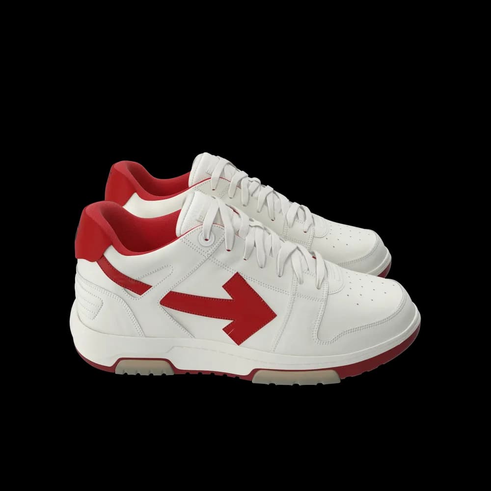 Sports Sneakers Off White Red - 4